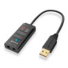 foto de TARJETA DE SONIDO SHARKOON SB2 USB 2X3.5MM TRRS JACK