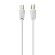 foto de BELKIN CABLE COAXIAL ANTENA 5M - BLANCO