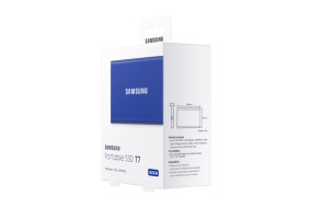 foto de SSD EXT SAMSUNG T7 500GB AZUL