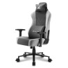foto de SILLA GAMING SHARKOON SKILLER SGS30 FABRIC GRIS 165º