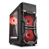 foto de CAJA SHARKOON VG7-W ATX 2XUSB3.0 2XUSB2.0 SIN FUENTE ROJO
