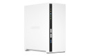 foto de QNAP TS-233 servidor de almacenamiento NAS Mini Tower Ethernet Blanco Cortex-A55