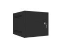 foto de ARMARIO LANBERG MURAL RACK 10 4U/280X310 FLAT PACK AUTOENSAM NEGRO PTA METALICA