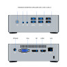 foto de MINI PC LEOTEC VISJE i3-7100U 8GB 128GB Wifi BT 1x HDMI 1x VGA 4x USB 3.0