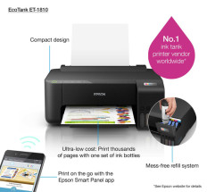 foto de IMPRESORA EPSON IMPRESORA INKJET A4 ECOTANK ET-1810