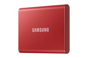 foto de SSD EXT SAMSUNG T7 500GB RED