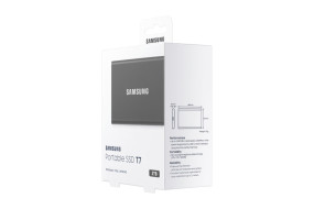 foto de SSD EXT SAMSUNG T7 2TB GRIS
