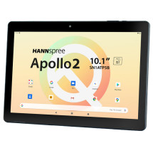 foto de TABLET HANNSPREE APOLLO2 10,1 HD IPS 3GB 32GB ANDROID 10 NEGRA CON FUNDA