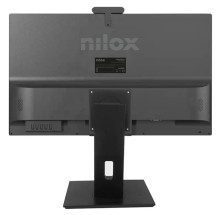 foto de MONITOR NILOX NXM24RWC01 23,8 FHD VGA HDMI REGULABLE PIVOT VESA WEBCAM NEGRO