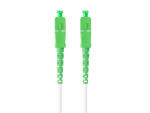 foto de CABLE DE FIBRAOPTICA LANBERG 5M MONO SC/APC-SC/APC SIMPLEX G657A2 LSZH BLANC