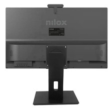 foto de MONITOR NILOX 23,8 WEBCAM REGULABLE Y PIVOT MULTIMEDIA HDMI, VGA y DP NEGRO