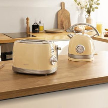 foto de TOSTADOR VERTICAL CECOTEC TOAST AND TASTE 800 VINTAGE LIGHT YELLOW