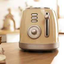 foto de TOSTADOR VERTICAL CECOTEC TOAST AND TASTE 800 VINTAGE LIGHT YELLOW