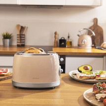 foto de TOSTADOR VERTICAL CECOTEC TOAST AND TASTE 800 VINTAGE LIGHT BEIGE