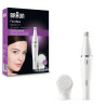 foto de Braun FaceSpa 81458227 depiladora 10 pinzas Negro, Azul