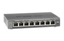 foto de NETGEAR GS108E Gestionado Gigabit Ethernet (10/100/1000) Negro