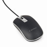 foto de RATON GEMBIRD WIRED OPTICAL MOUSE USB BLACK SILVER