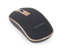 foto de RATON GEMBIRD WIRELESS OPTICAL BLACK GOLD