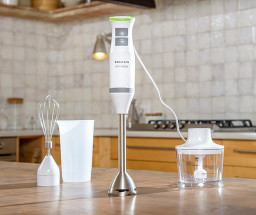 foto de Taurus Bapi 850 Plus Inox 0,7 L Batidora de inmersi?n 850 W Verde, Gris, Acero satinado, Blanco