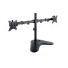 foto de SOPORTE MESA TOOQ 2 PANTALLAS 17-32 NEGRO