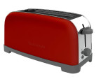 foto de Taurus 960659000 tostadora 1 rebanada(s) 850 W Rojo, Acero inoxidable