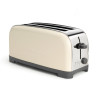 foto de Taurus Vintage Cream 2 rebanada(s) 1400 W Negro, Crema de color, Acero inoxidable