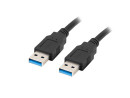 foto de CABLE USB 3.0 LANBERG MACHO/MACHO 0.5M NEGRO