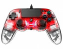 foto de MANDO NACON OFICIAL PS CON CABLE COMPACT LED ROJO PS4