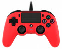 foto de MANDO NACON OFICIAL PS CON CABLE COMPACT ROJO PS4
