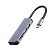 foto de HUB USB TIPO-C DE 3 PUERTOS USB 3.1 Y USB 2.0 CON LECTOR DE TARJETAS