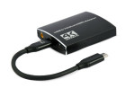foto de ADAPTADOR USB-C A DOBLE HDMI 4K 60HZ NEGRO