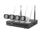 foto de KIT VIDEOVIGILANCIA LANBERG 3MP NVR WIFI 4 CAMARAS+4 CANALES CON ACCESORIOS