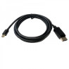 foto de CABLE 3GO MINI DISPLAYPORT A DP M/M 2M NEG 4K
