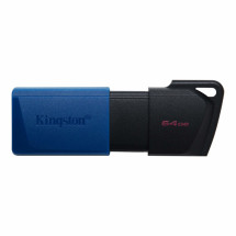 foto de USB 3.2 KINGSTON 64GB DATATRAVELER EXODIA M NEGRO