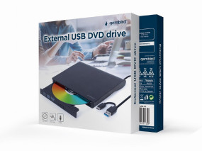 foto de UNIDAD DE DVD GEMBIRD USB EXTERNA NEGRA