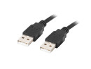 foto de CABLE USB 2.0 LANBERG MACHO/MACHO 0.5M NEGRO