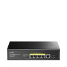 foto de SWITCH CUDY 5-PORT GIGABIT POE+ SWITCH WITH 1 SFP PORT 120W