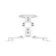 foto de AISENS SOPORTE TECHO UNIVERSAL GIRATORIO INCLINABLE PARA PROYECTOR 13.5KG BLANCO