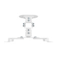 foto de SOPORTE AISENS UNIVERSAL TECHO GIRATORIO INCLINABLE PROYECTOR BLANCO