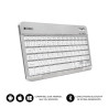 foto de TECLADO TABLET SUBBLIM SMART BT KEYBOARD SILVER