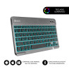 foto de TECLADO TABLET SUBBLIM SMART BACKLIT BT KEYBOARD GREY