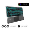 foto de TECLADO TABLET SUBBLIM SMART BACKLIT BT KEYBOARD TOUCHPAD GREY