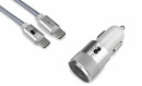 foto de CARGADOR COCHE SUBBLIM DUAL PD20W+QC3.0+C TO C/LIGHTNING S