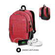 foto de MOCHILA SUBBLIM URBAN LOCK BACKPACK 16 RED