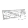 foto de COMBO TECLADO RATON SUBBLIM DUAL PRESTIGE EXTENDIDO PLATA/BLANCO