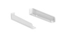 foto de UNIVERSAL HEAVY DUTY STEEL WALL BRACKETS 35 KG WHITE
