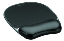 foto de ALFOMBRILLA Y REPOSAMUÑECAS GEL CRYSTAL NEGRO FELLOWES