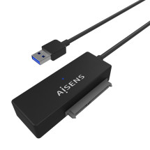 foto de ADAPTADOR AISENS SATA A USB-A USB 3.0 3.1 GEN1 2.5 3.5 NEGRO