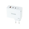 foto de CARGADOR DE PARED TOOQ GaN 2xUSB-C/PD USB-A/QC 100W