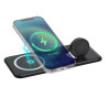 foto de CELLY CARGADOR PLEGLABE 2 EN 1 MAGSAFE NEGRO